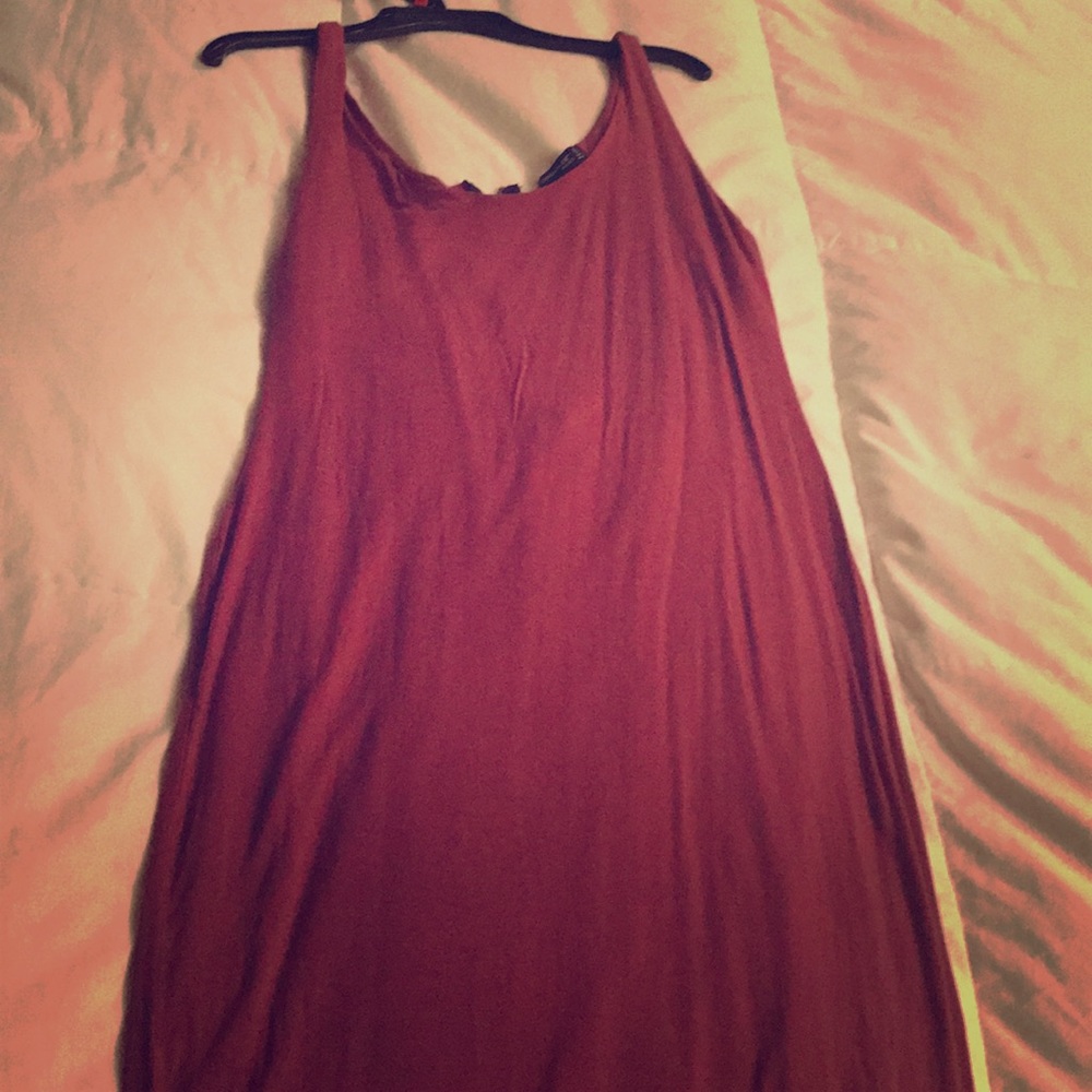 Zipper body on dress